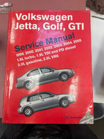 Used Volkswagen Jetta, Golf, GTI (A4) 1999-2008 Service Manual VG05
