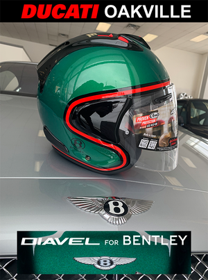 Ducati for Bentley Helmet (Limited Edition)-Open Face ECE- 98108845 – Peninsula Imports Ducati