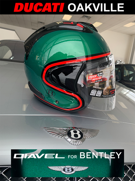 Ducati for Bentley Helmet (Limited Edition)-Open Face ECE- 98108845 – Peninsula Imports Ducati