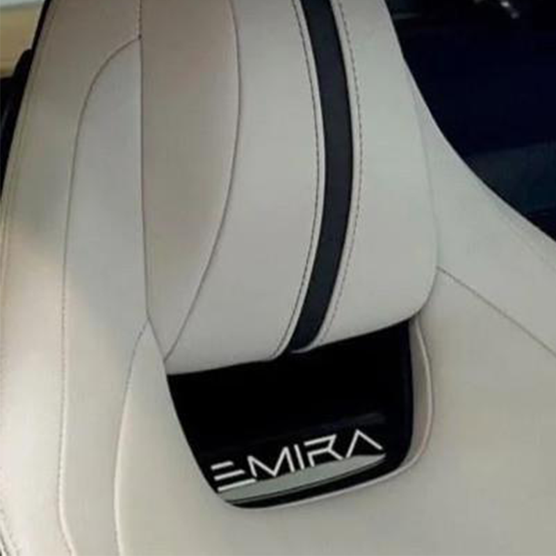 Lotus Emira Seat Plaque-8893275917