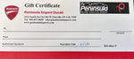 Peninsula Import Ducati Gift Card