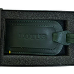 Lotus Leather Luggage Tag-LO10LT