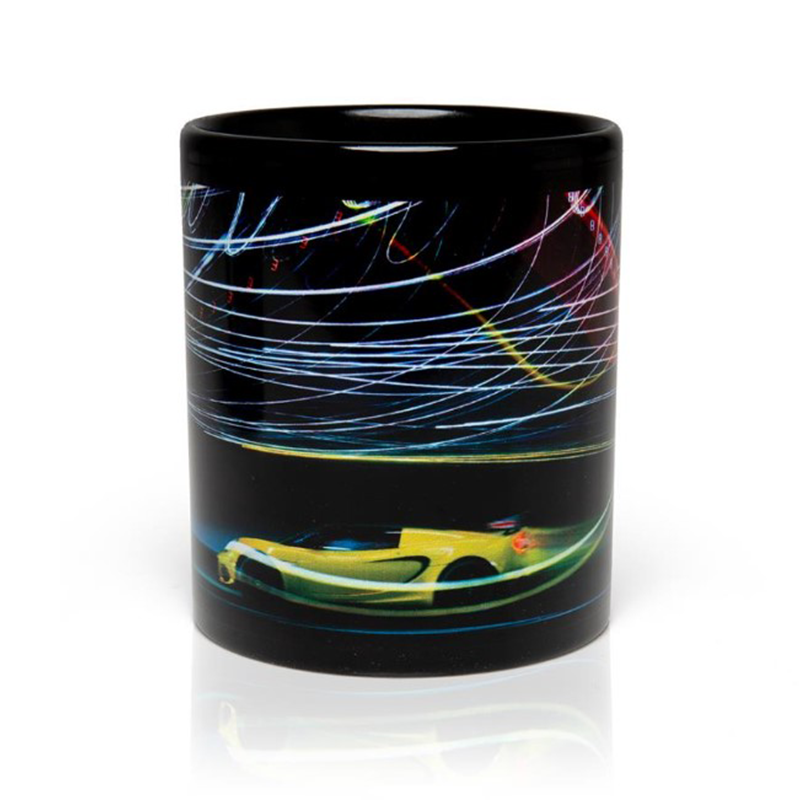 Lotus Black Mug Set of 2- LOTMC0014BK
