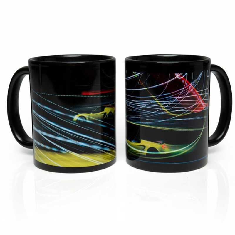 Lotus Black Mug Set of 2- LOTMC0014BK