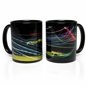 Lotus Black Mug Set of 2- LOTMC0014BK