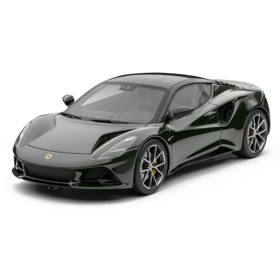 Top Speed 1/18 Model Lotus Emira Dark Verdant Green-LOTMC0039GN