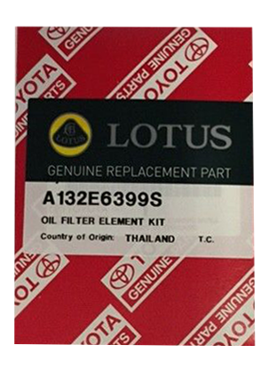 LOTUS ORIGINAL OIL FILTER KIT SUPPLIED BY LOTUS CARS GENUINE WITH SEALS