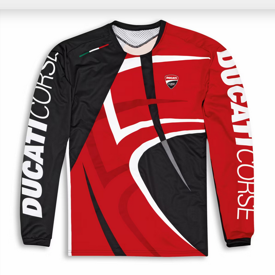 Ducati Corse MTB V2 - Long-Sleeve Technical T-Shirt 98108500