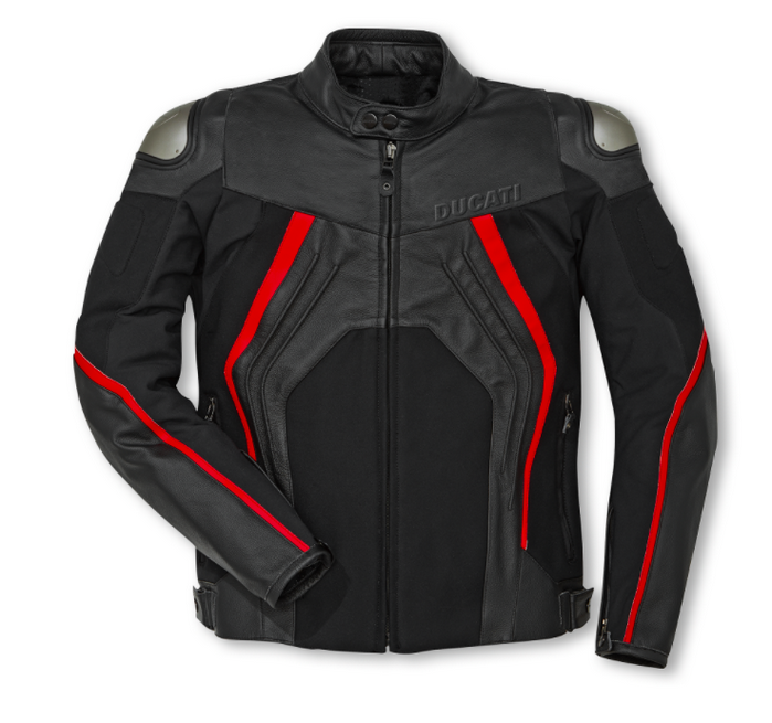 Ducati Fighter C1 Leather-Fabric Jacket 9810707