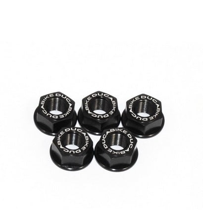 Ducabike 5DSB03D - NUTS SET REAR SPROCKET CARRIER BLACK