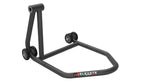 LV8 Elivate LEFT SIDE SINGLE ARM U-STAND MAT BLACK WITH LEFT PIN E630L.BK/E630/03D40