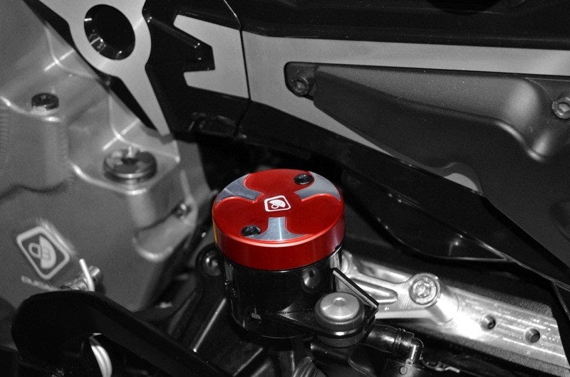 Ducabike TLS11A Rear Fluid Tank Cap Red