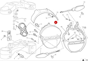 2011-2014 Ducati Monster Front Headlight 52010173B