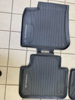 All Weather Floor Mats Porsche Cayenne (E3) 9Y00448011E0 Black Original