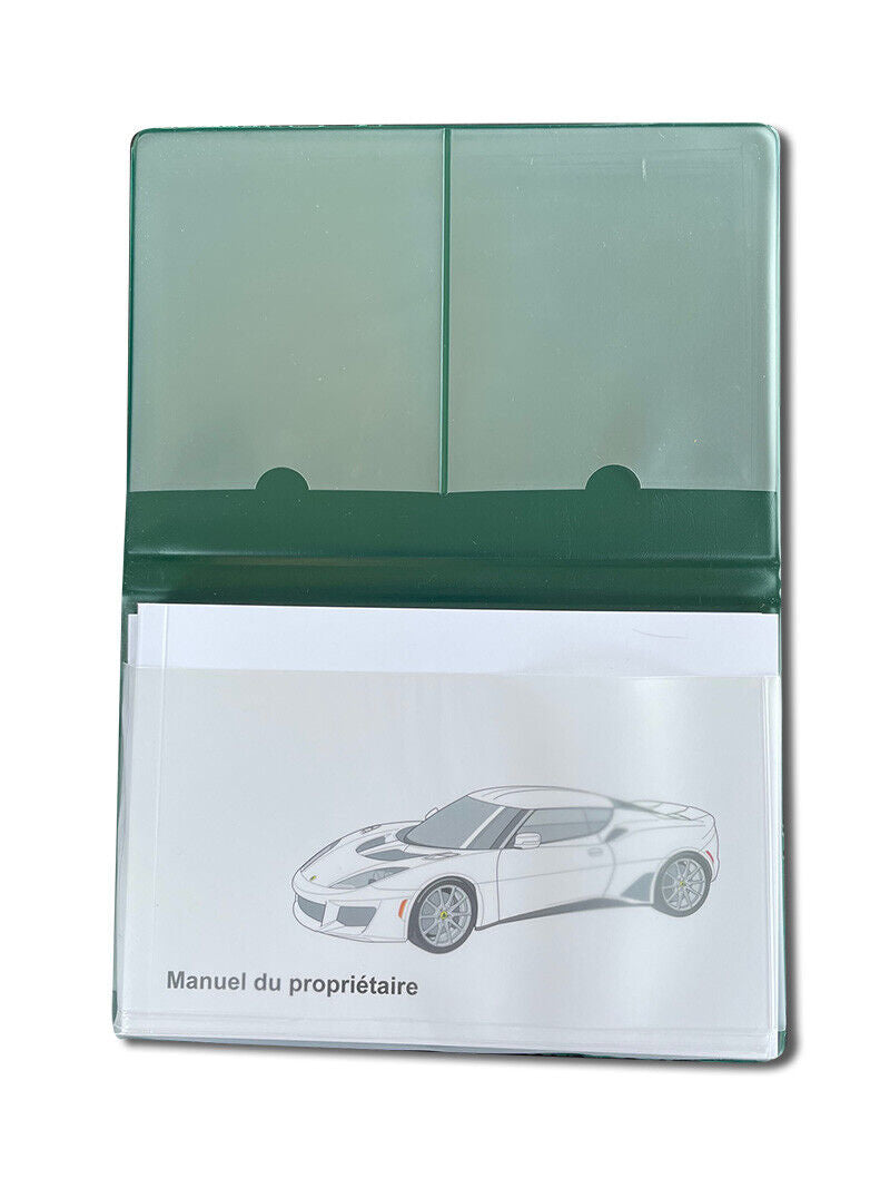 Lotus Evora GT Owner's Manual - French Version Lotus Original Brand New Factory