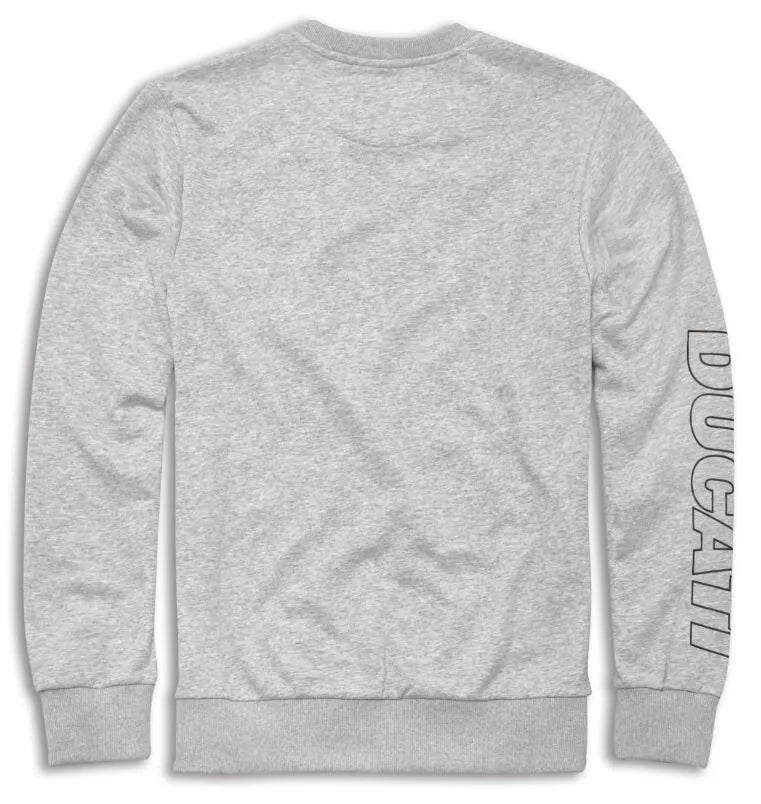 Ducati Gray Round-Neck Sweatshirt 98771204