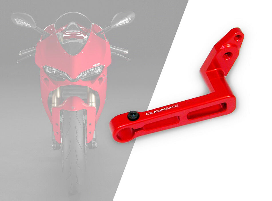 DUCABIKE for Ducati Shift Lever Panigale RPLC09A - Red Made in Italy
