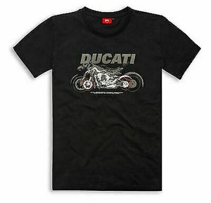 Ducati Shades T-shirt 98770035 NEW Black