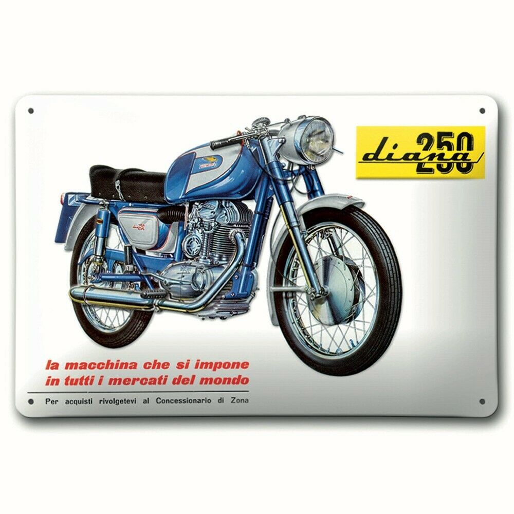 Ducati Diana 250 Retro Metal Sign 987694033 NEW
