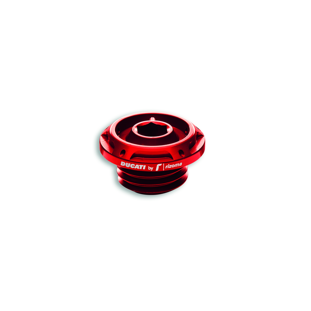 Ducati by Rizoma oil Filler Plug Red Panigale V4 97380871AB