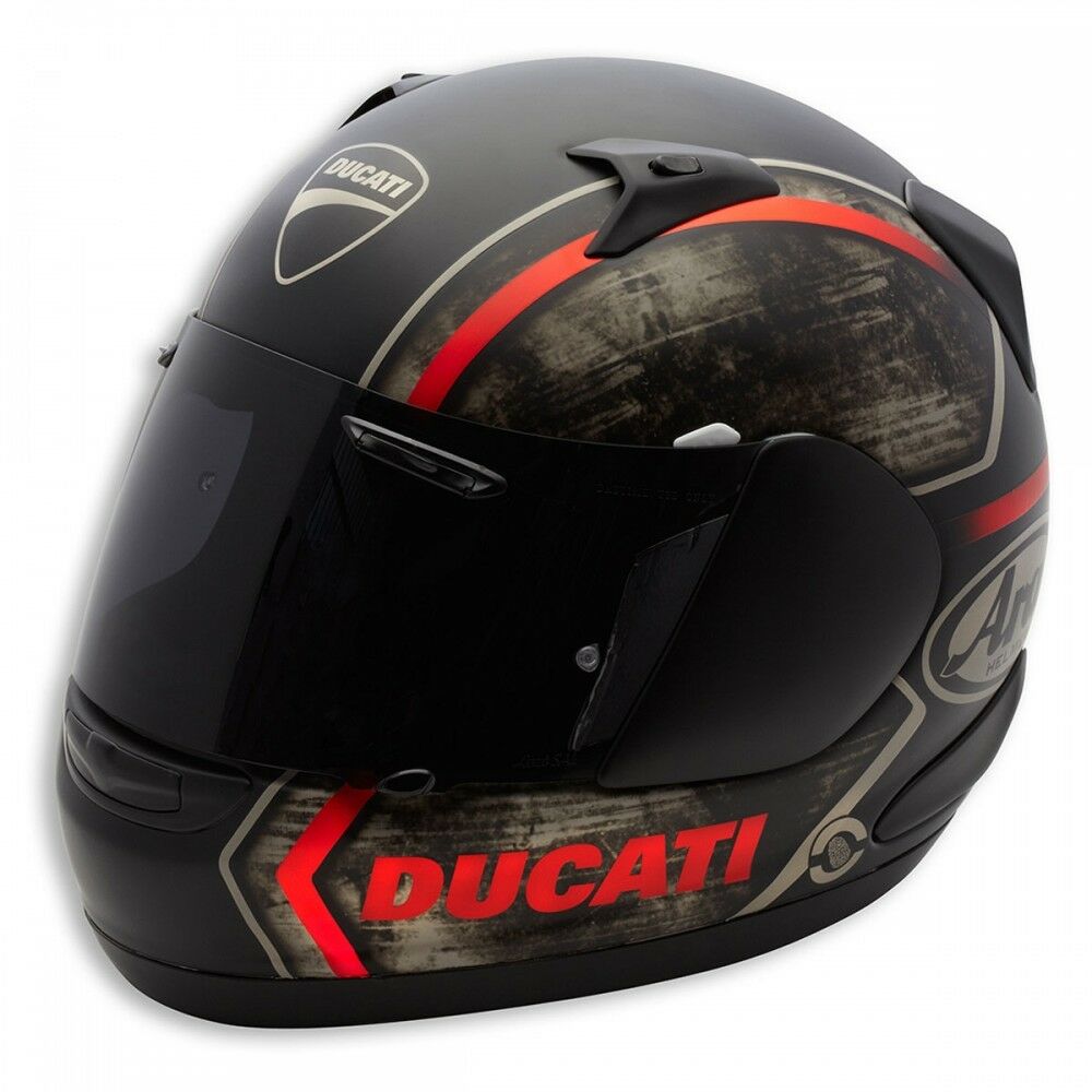 Ducati Thunder Motorcycle Helmet 98102737 Arai NEW size Medium in Stock O.E.