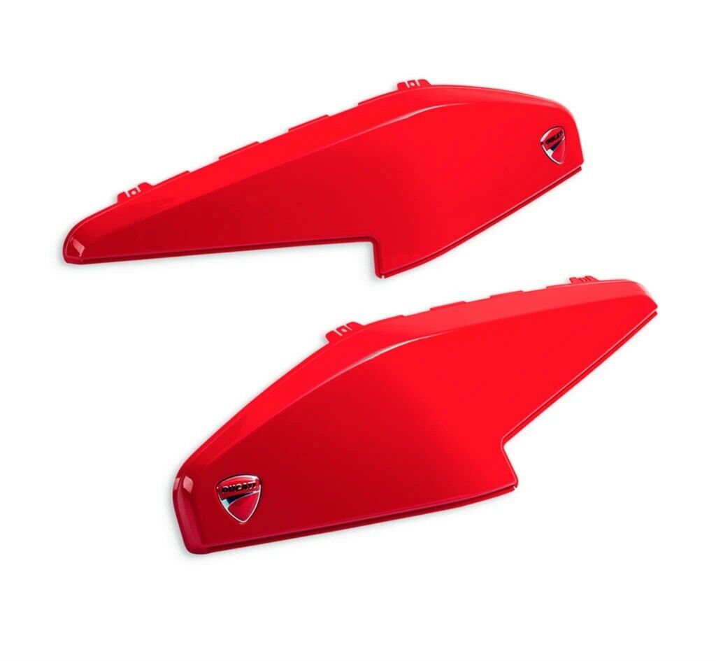 Ducati Performance Multistrada Side Panniers Cover Set - Red, Part # 96780661A