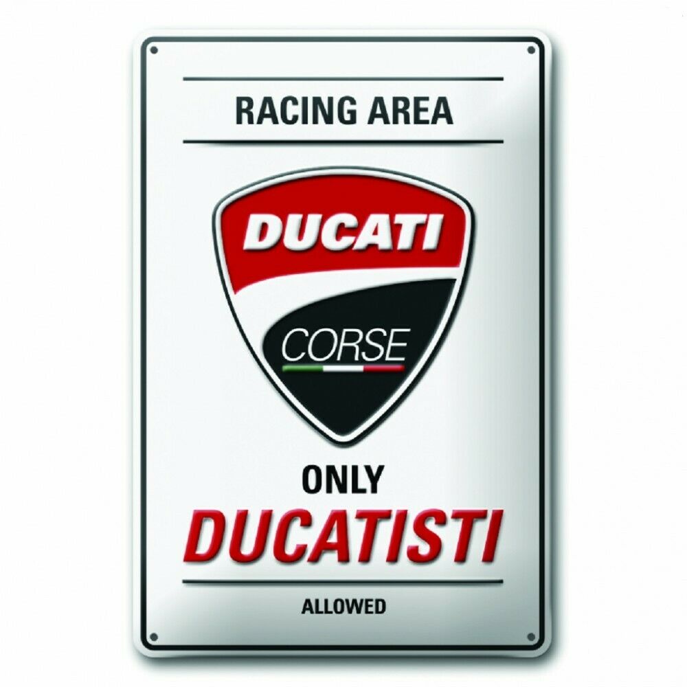Ducati Corse Metal Sign 987699450 Ducati Performance NEW O.E.