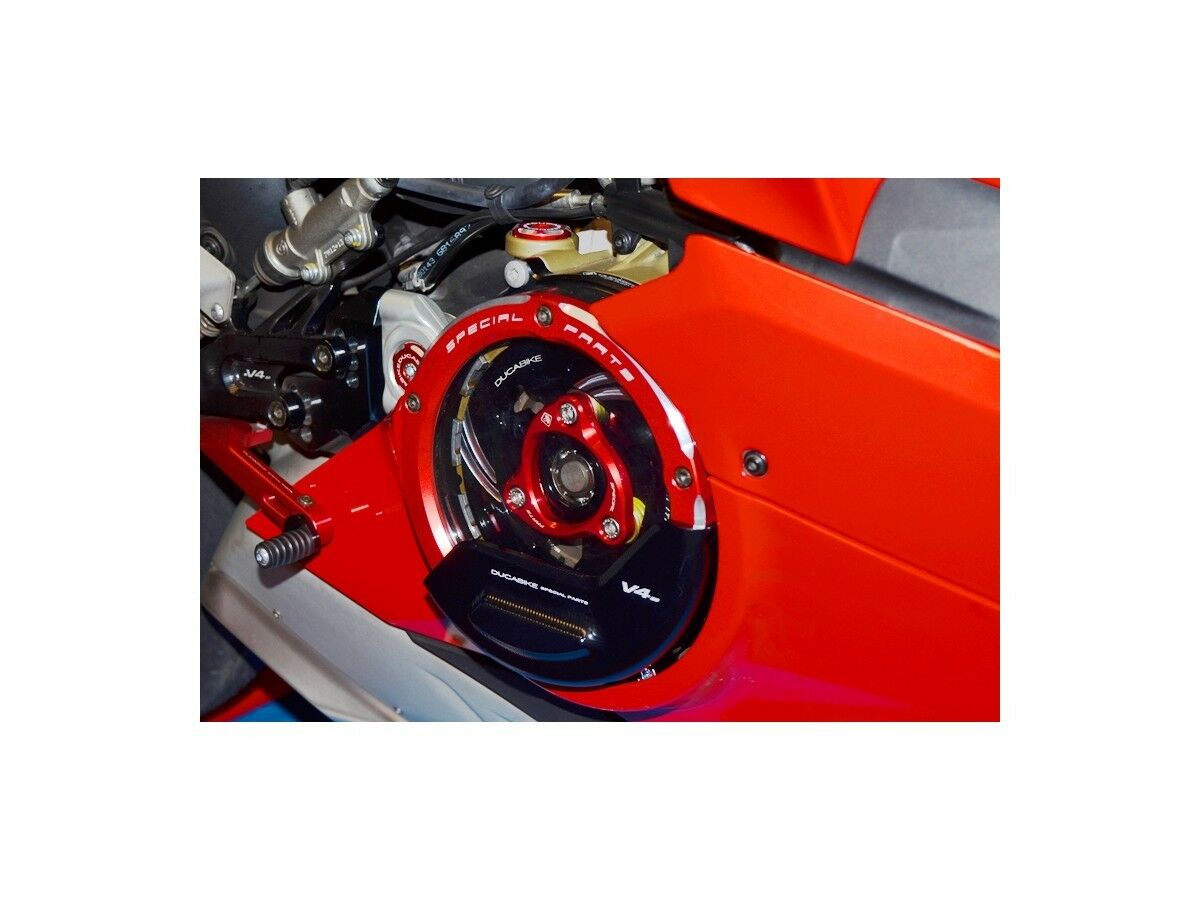 Ducabike Ducati Panigale V4 Clutch Cover SLI05D new made in Italy by Ducabike