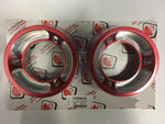 DUCABIKE for Ducati Diavel Bottom Exhaust Red FSD01A