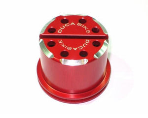 DUCABIKE for Ducati Steering Head Nut Ring Red GS01A