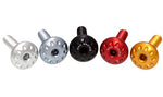 CNC SILVER Screw Kit Front Fender Ducati Universal #KV320T