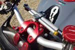 Steering damper kit - handlebar top clamp Ducati Monster 1200 RM250