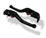 Ducati Multistrada 1200 Short Clutch & Brake Lever Set 15-17 Evotech bun001662