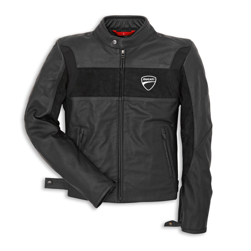 Ducati Performance Company '14 Leather Jacket - Black, Part # 98101900